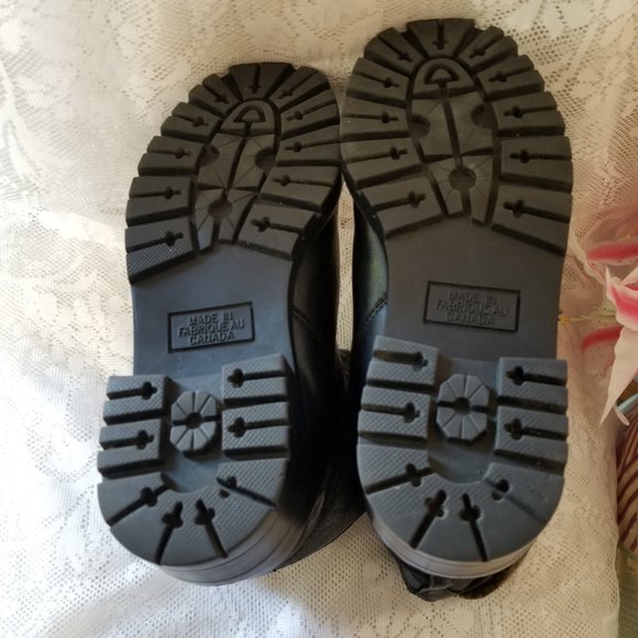 Vintage Y2K Blondo waterproof Shearling Leather Winter Boots  Size 7 - Picture 5 of 13